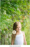 Samantha- Ivory Flower on lace