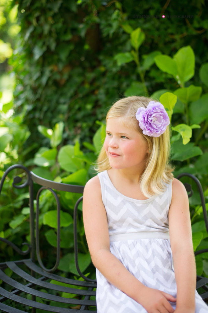 Samantha- Lavender Headband