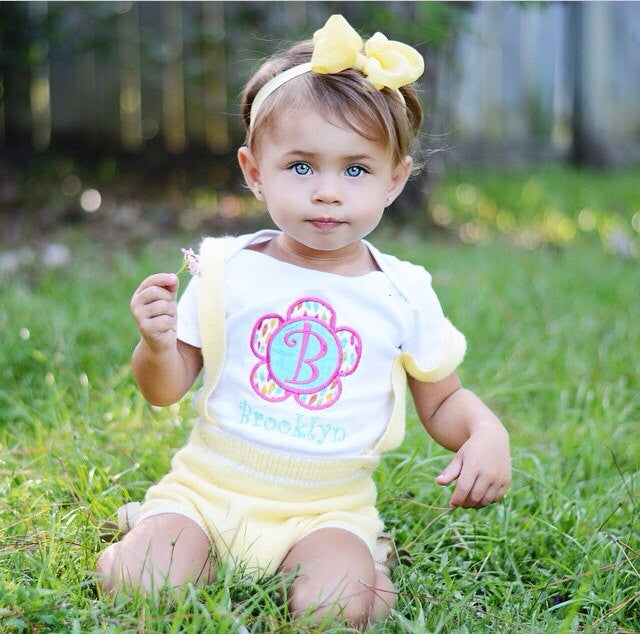 Bonnie- Yellow Bow Headband