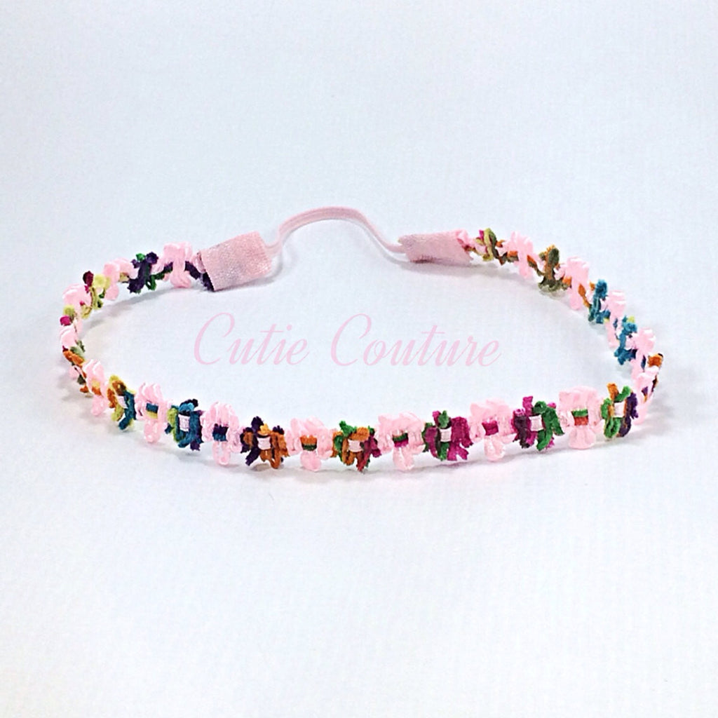 Floral halo headband