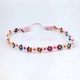 Floral halo headband