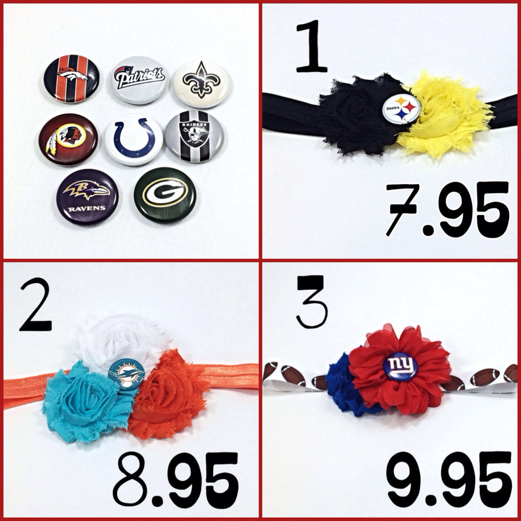 Football Headbands- Pick Your Favorite Team
