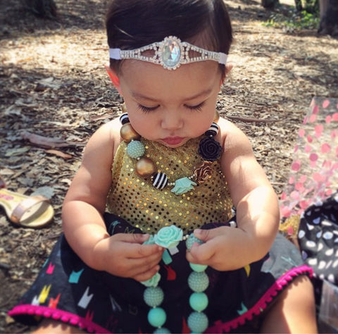 Cassandra- Rhinestone Headband