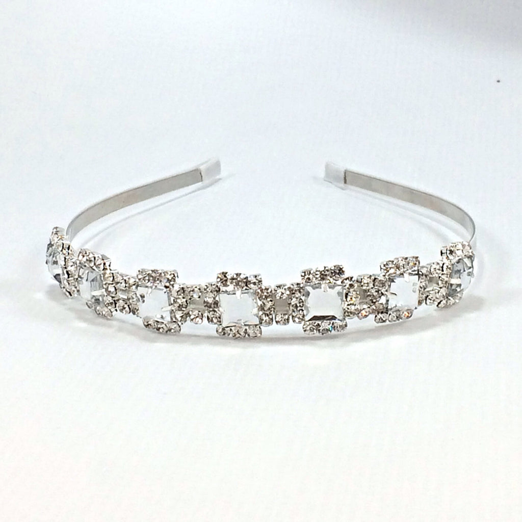 Joellie- Hard Headband- Bridal