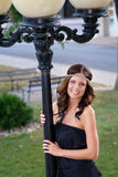 Black and White Braided Headband