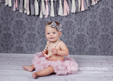 Bonnie- Gray Bow Headband
