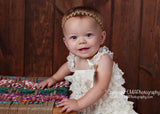 Justine- gold sequin halo headband