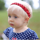 Savvy- Red Sequin Headband