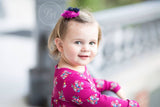 Camilla- Plum and Navy headband