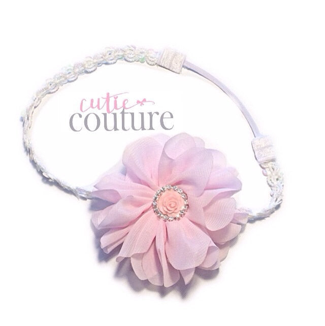 Lyla- Pink Flower with pink rose