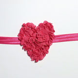 Stella- Hot Pink Heart Headband