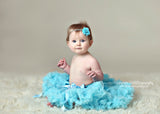 Cammie- Aqua Headband or Clip