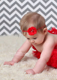 Cammie- Red Headband or Clip