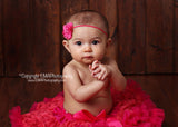 Cammie- Hot Pink Headband or Clip