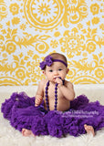 Bonnie- Purple Bow Headband