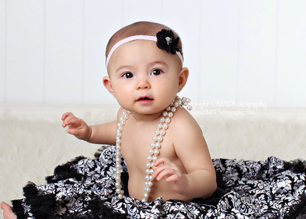 Cammie- Black Headband or clip