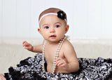 Cammie- Black Headband or clip
