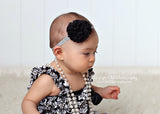 Lexi- Black headband