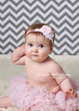 Camilla- White and Pink Headband