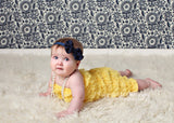 Bonnie- Navy Bow Headband