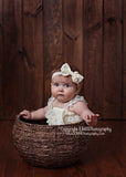 Bonnie- Ivory Bow Headband