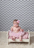 Luciana- Pink Headband with white flower stone