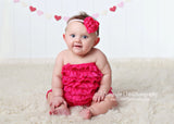 Stella- Hot Pink Heart Headband