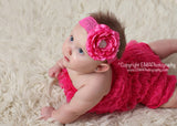 Samantha- Hot Pink Headband