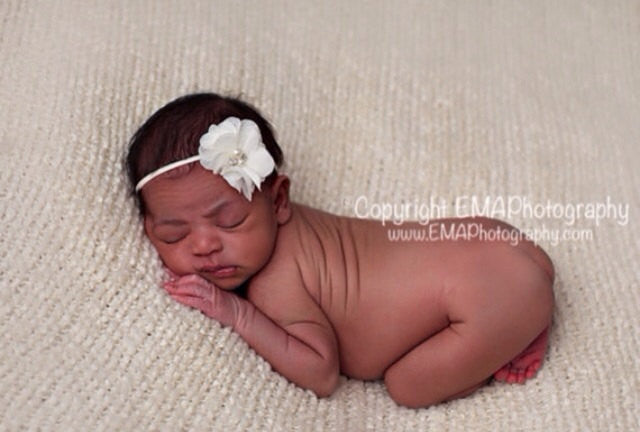 Cammie- Ivory Headband or Clip