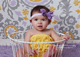 Bonnie- Lavender Bow Headband