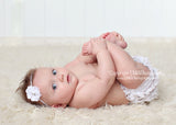 Cammie- White Headband or Clip