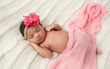 Penelope- Hot Pink and Gold Headband