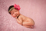 Penelope- Hot Pink and Gold Headband