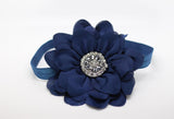 Simone-Navy Headband