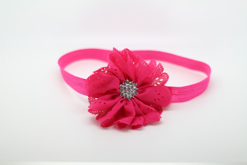 Elena- Hot Pink Headband