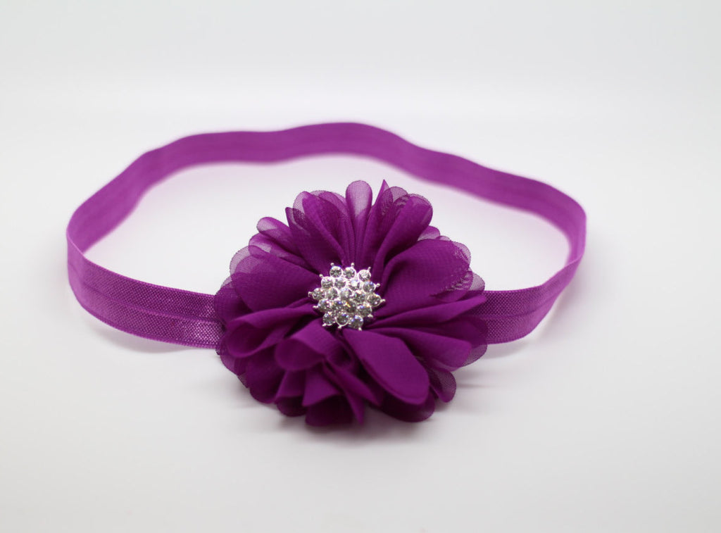 Luciana- Plum Headband