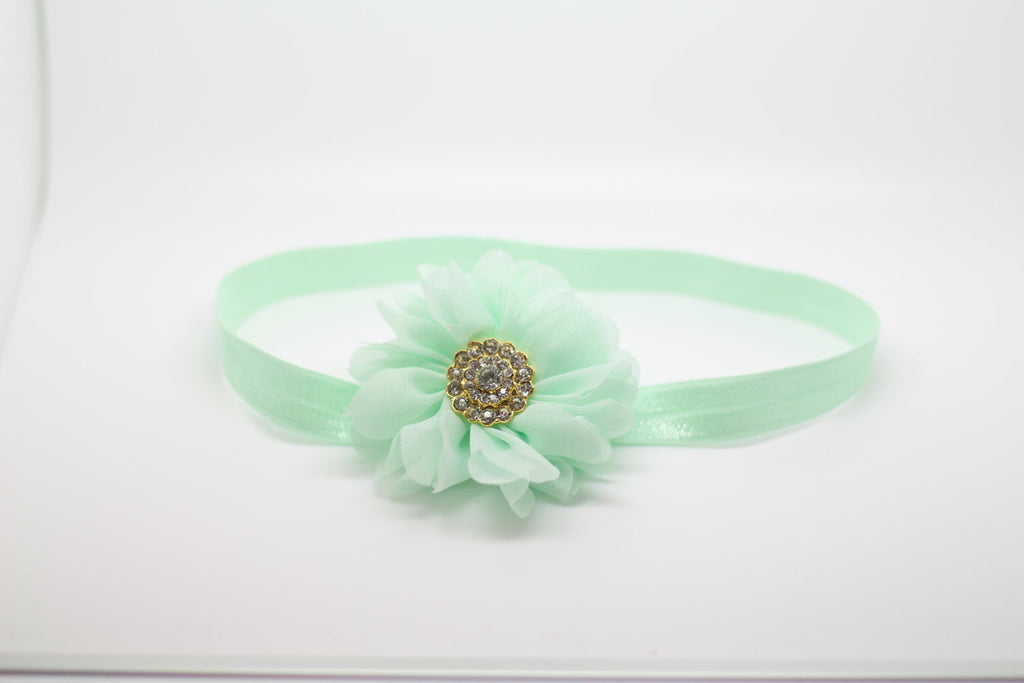 Luciana- Mint Headband