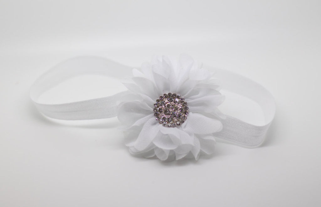 Luciana-White Headband