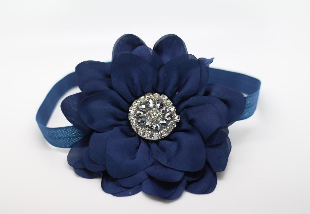 Simone-Navy Headband