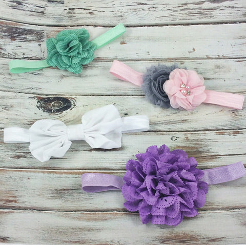 Baby Shower Headband Gift Set