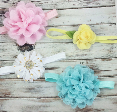 Baby Shower Headband Gift Set