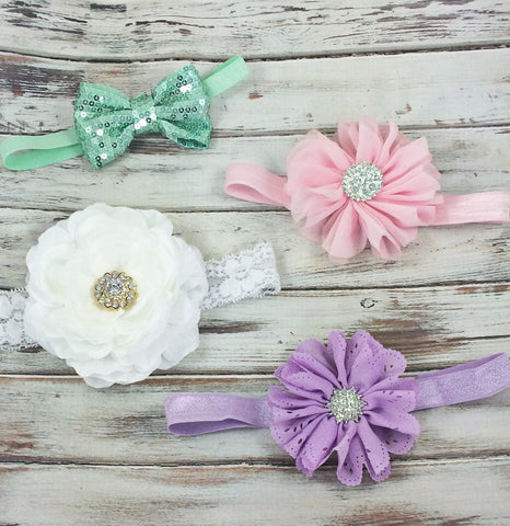 Baby Shower Headband Gift Set