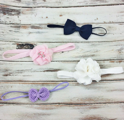 Baby Shower Headband Gift Set