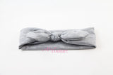 Karen- Gray Knotted Headband
