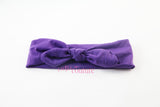 Karen- Purple Knotted Headband