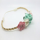 Valentina-Pink, Mint, and Ivory Headband