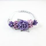 Valentina- Purple and Lavender headband