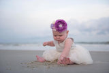 Rosanna- Purple, Lavender, Cream and Pink Headband