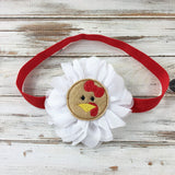 Turkey headband with feltie