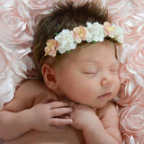 Aubrey- Peach and Cream Headband